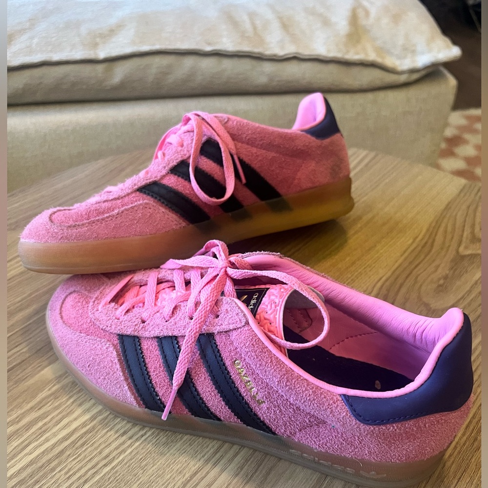 Pink Adidas Gazelle